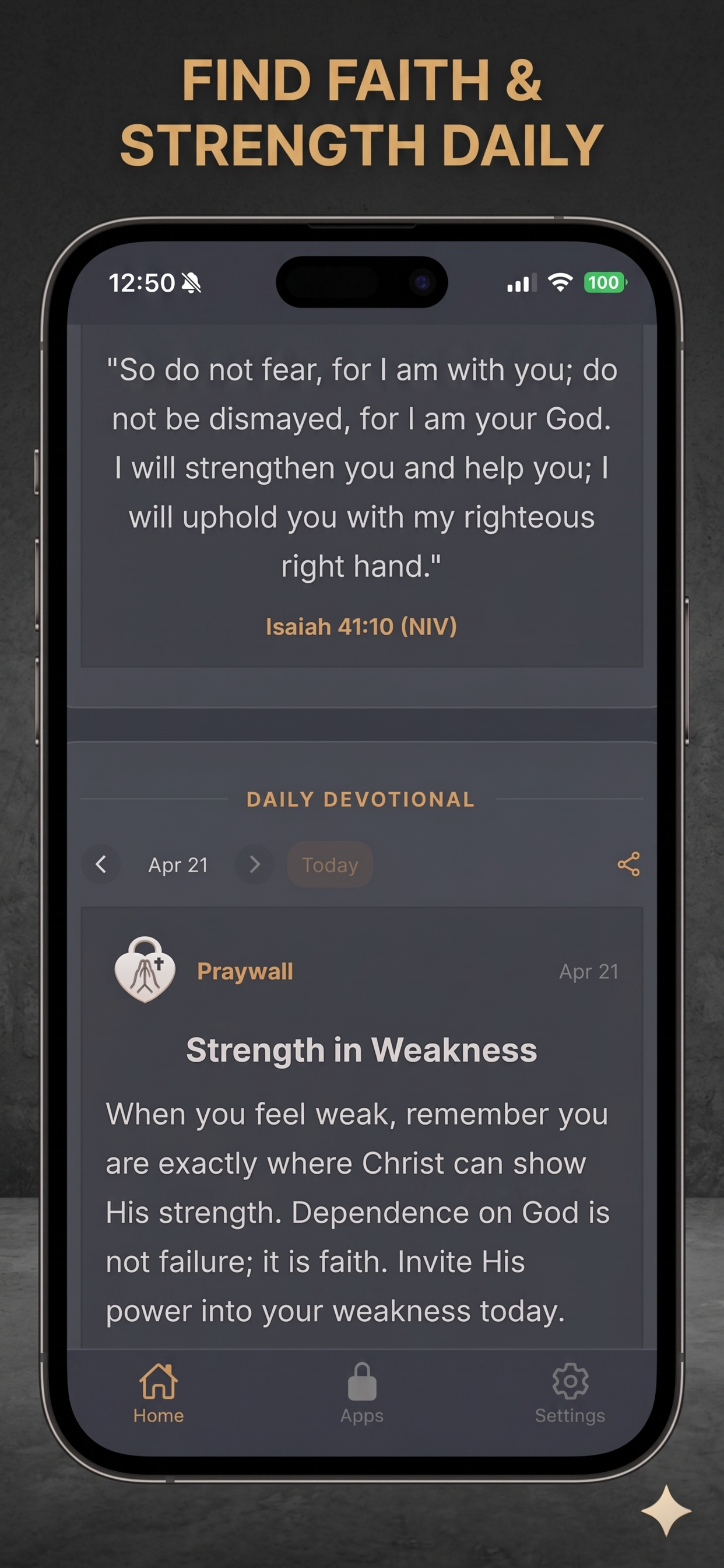 Find Faith and Strength Daily